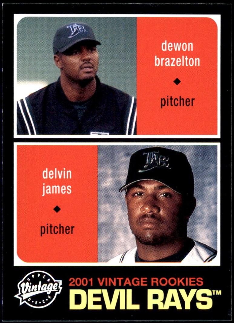 Dewon Brazelton Delvin James [rookie] #34