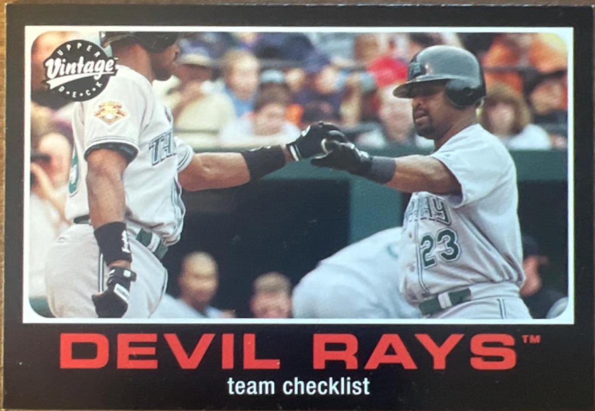Tampa Bay Rays Checklist #35