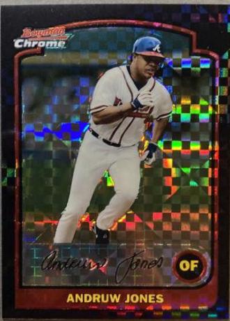 Andruw Jones [Gold Refractor] #104