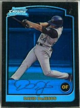 David DeJesus [Blue Refractor] #205