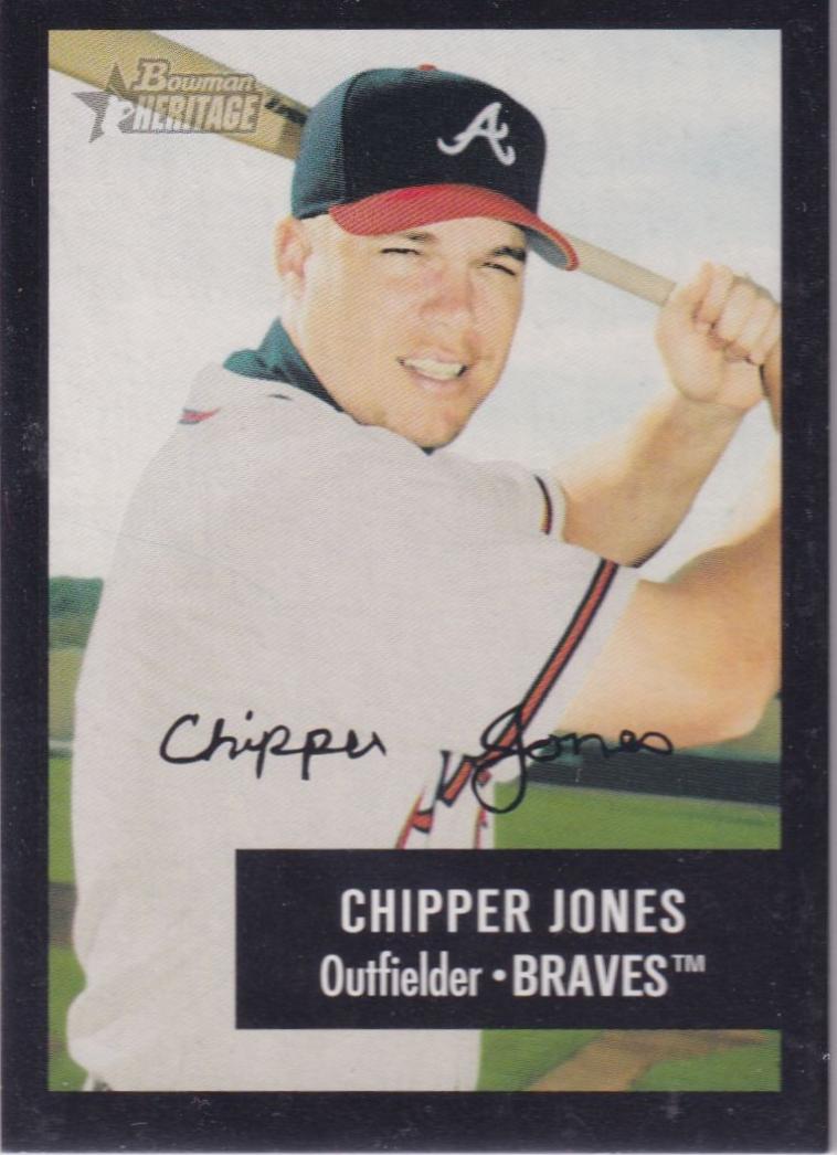Chipper Jones [Facsimile Signature] #113