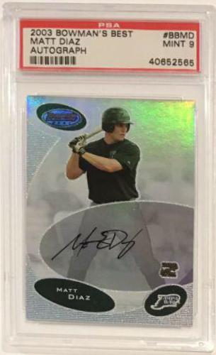 Matt Diaz [Autograph] #BBMD