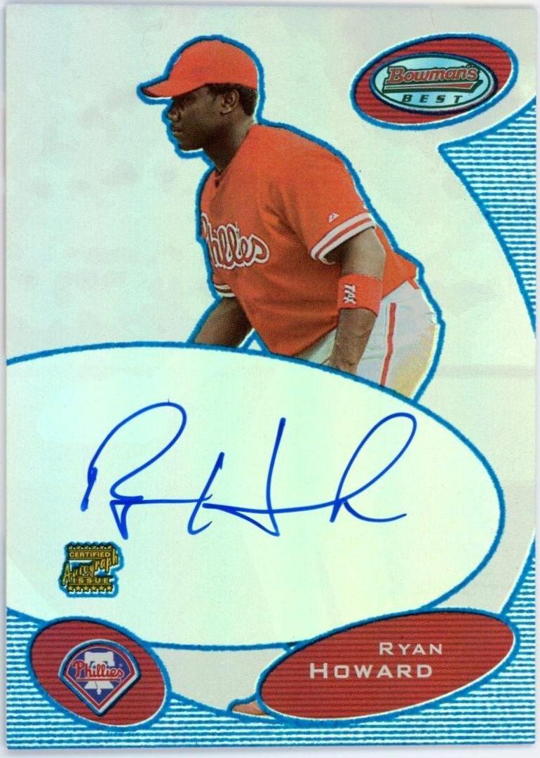 Ryan Howard [Autograph Blue] #BBRH
