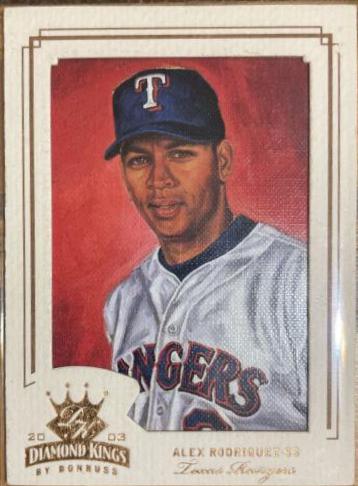 Alex Rodriguez [Framed Portraits Silver] #64