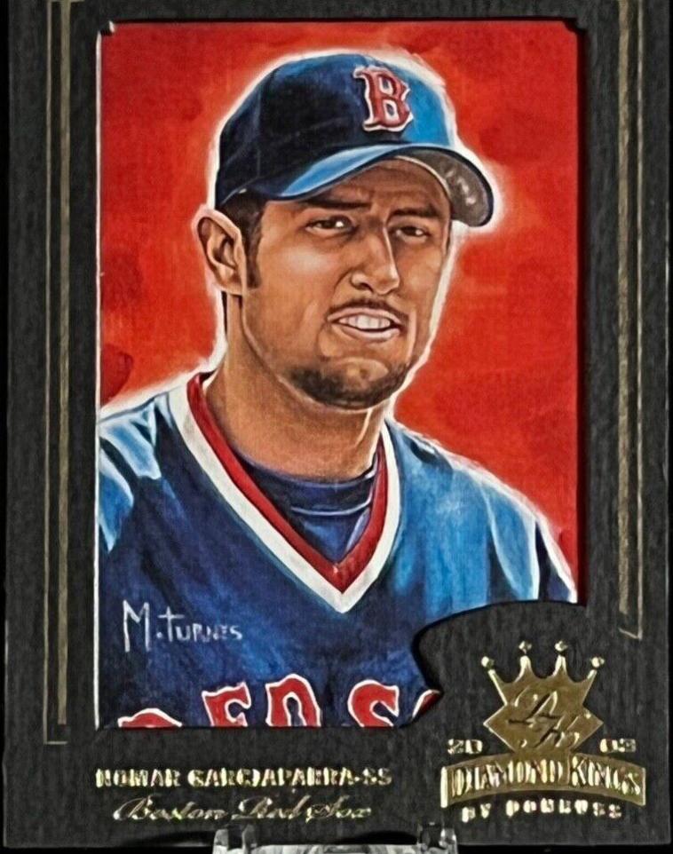 Nomar Garciaparra [Framed Portrait Bronze] #13