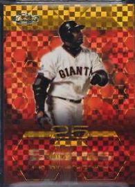Barry Bonds [Gold Xfractor] #20