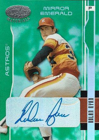 Nolan Ryan [Mirror Emerald Signature] #72