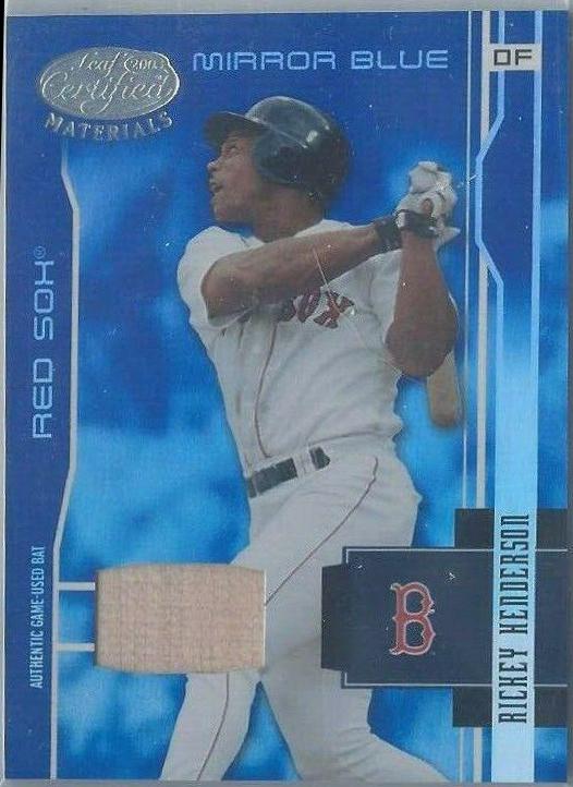 Rickey Henderson [Mirror Blue] #26