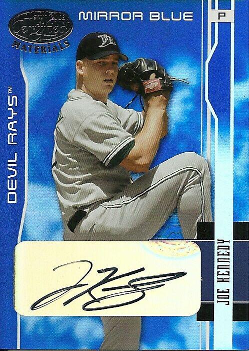 Joe Borchard [Mirror Blue Signature] #37