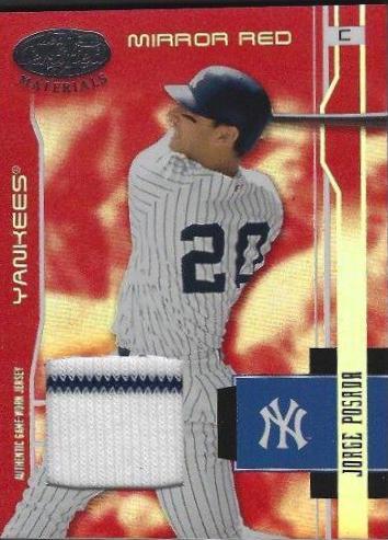 Jorge Posada [Mirror Red Materials] #131