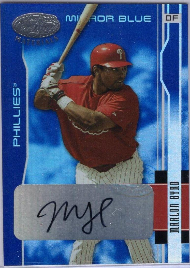 Marlon Byrd [Mirror Gold Signature] #142
