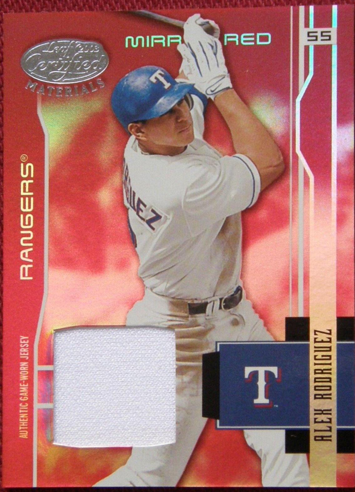 Alex Rodriguez [Mirror Red] #185