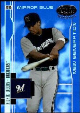 Rickie Weeks [Mirror Blue] #257