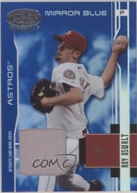 Roy Oswalt [Mirror Blue Signature] #70