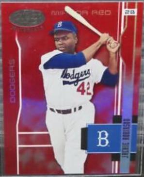 Jackie Robinson [Mirror Red Material] #203