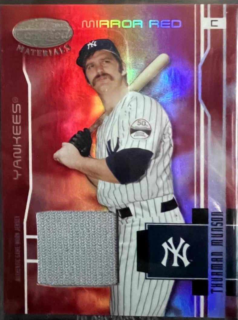 Thurman Munson [Mirror Red] #205
