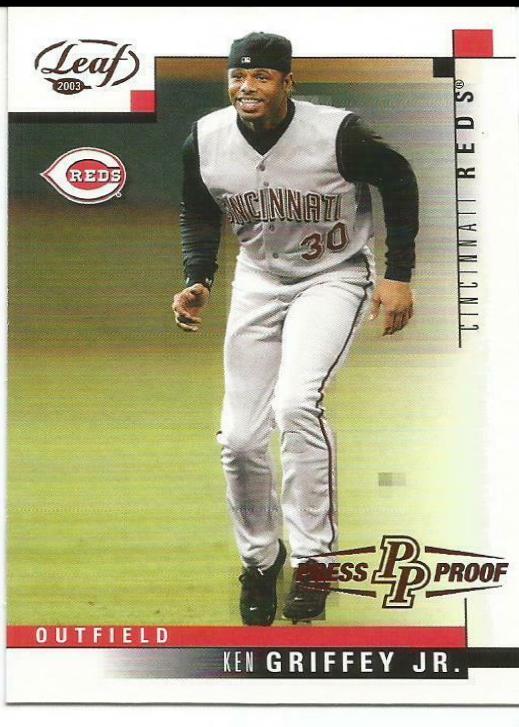 Ken Griffey Jr. [Red Press Proof] #154