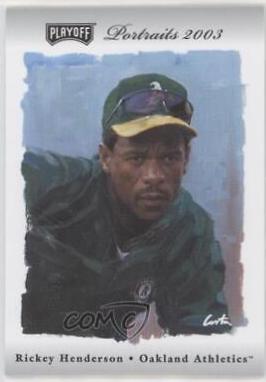 Rickey Henderson [Materials Silver] #142