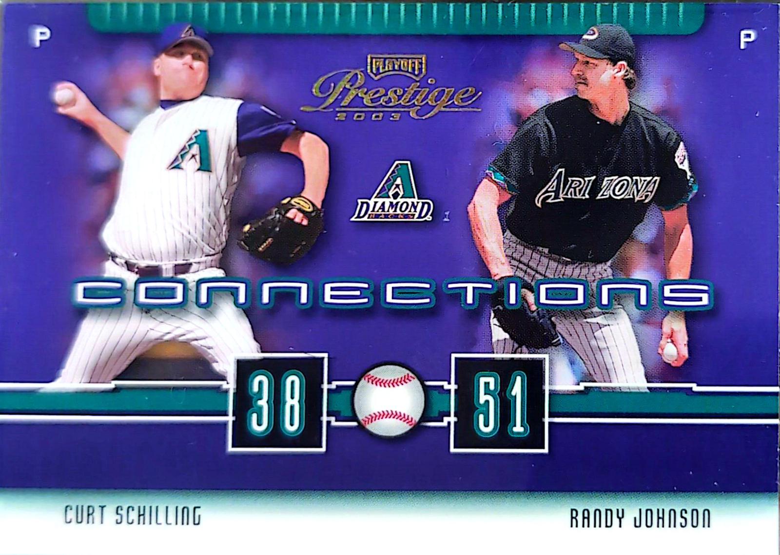 Curt Schilling, Randy Johnson [100] #C-3