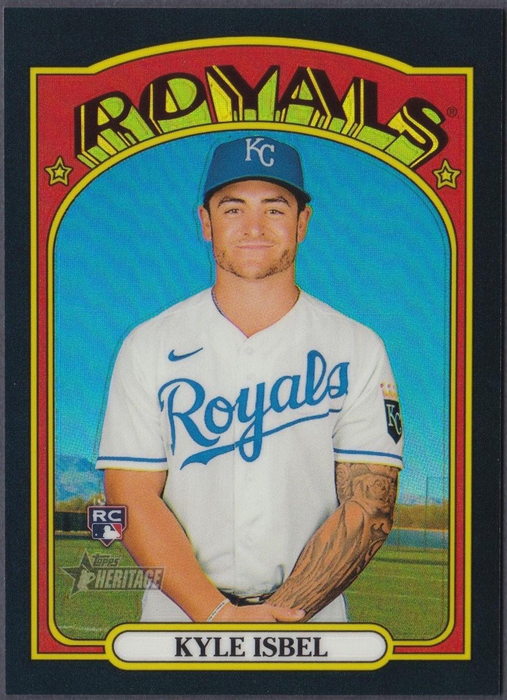 Kyle Isbel [Black Border] #594