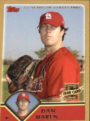 Dan Haren [Gold] #T234