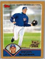 Dustin McGowan [Gold] #T255