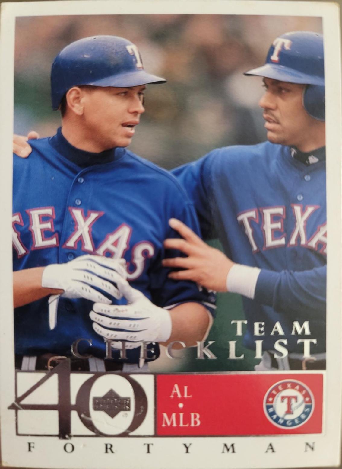 Texas Rangers Team Checklist #973