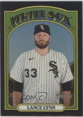 Lance Lynn [Chrome Black Refractor] #709