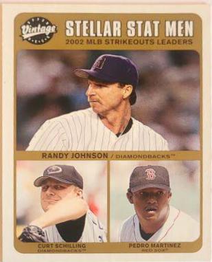 Curt Schilling, Pedro Martinez, Randy Johnson #235