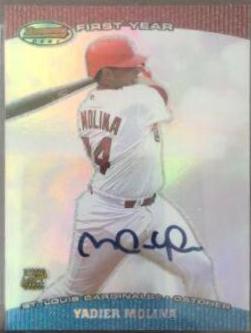 Yadier Molina [Autograph] #BB-YM