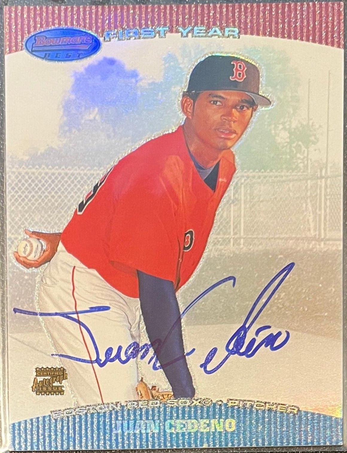 Juan Cedeno [Autograph Green] #BB-JC