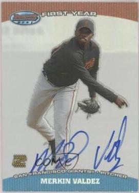Merkin Valdez [Autograph] #BB-MV
