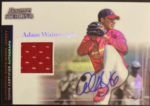 Adam Wainwright [Autograph Jersey] #BS-AW