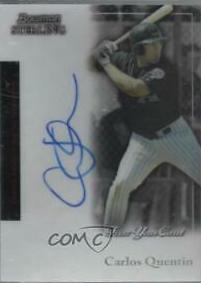 Carlos Quentin [Autograph] #BS-CQ