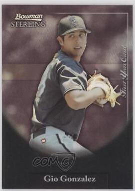 Gio Gonzalez [Black Refractor] #BSGIG