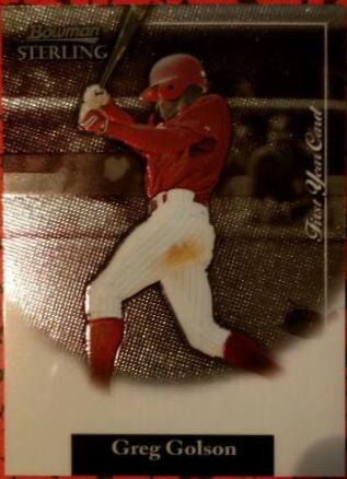 Greg Golson [Black Refractor] #BS-GG