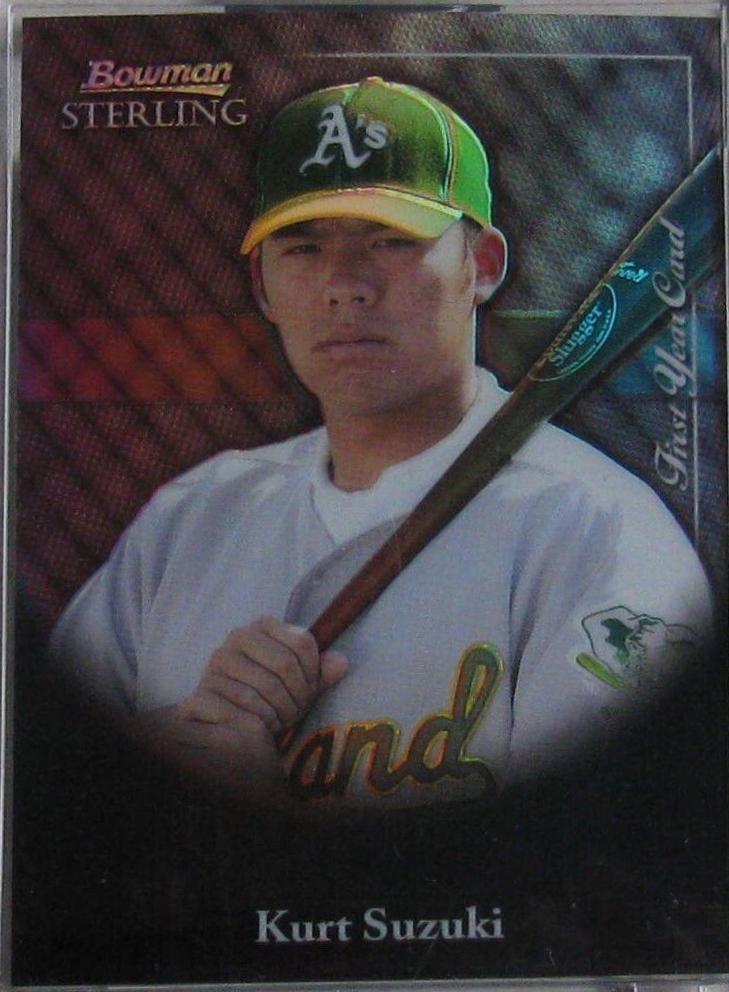 Kurt Suzuki [Black Refractor] #BS-KS