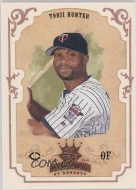 Torii Hunter [Framed Silver Sepia] #48