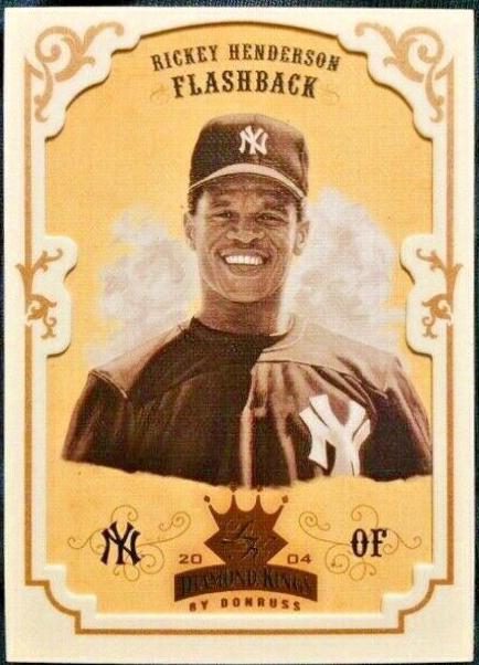Rickey Henderson [Framed Bronze Sepia] #153