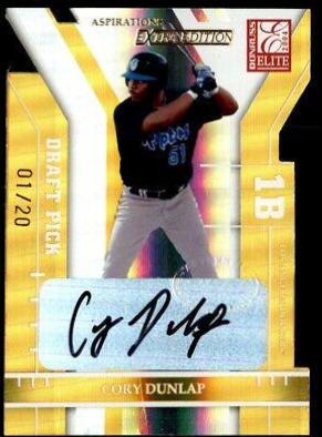 Cory Dunlap [Autograph] #225