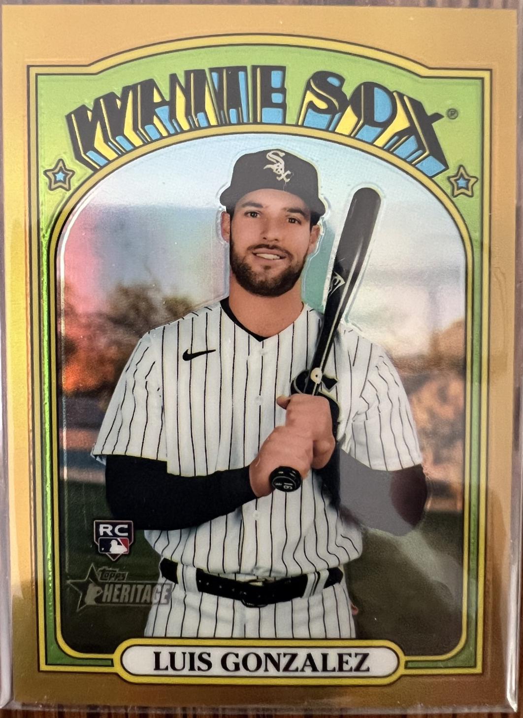 Luis Gonzalez [Chrome Gold Refractor] #571