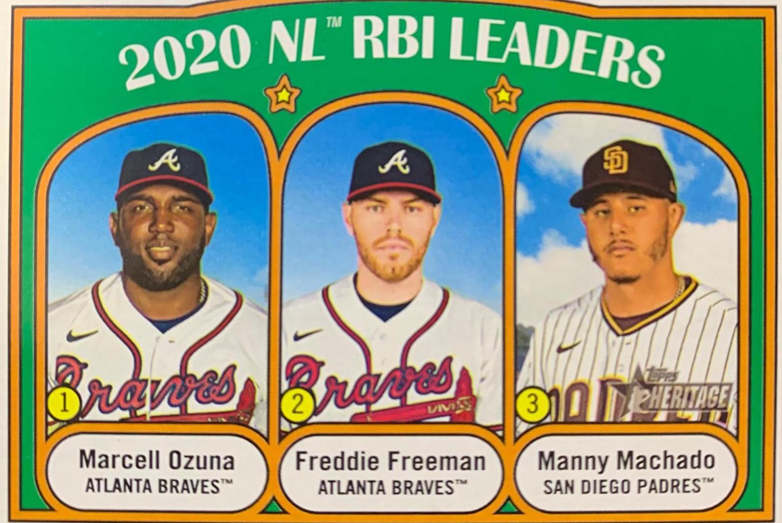 Manny Machado / Marcell Ozuna / Freddie Freeman #87
