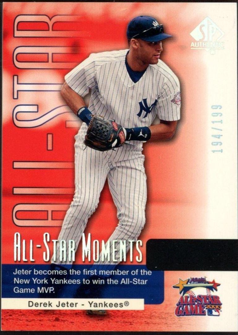 Derek Jeter [All Star Moments Gold] #172