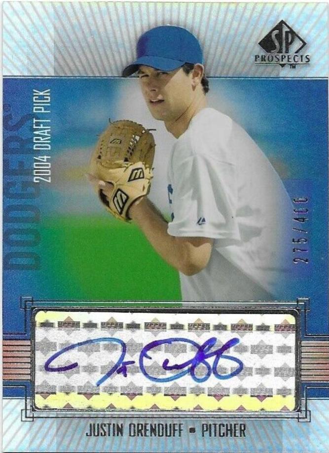 Justin Orenduff [Autograph] #312