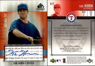 Karl Herren [Autograph] #327