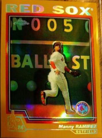 Manny Ramirez [Gold Refractor] #22