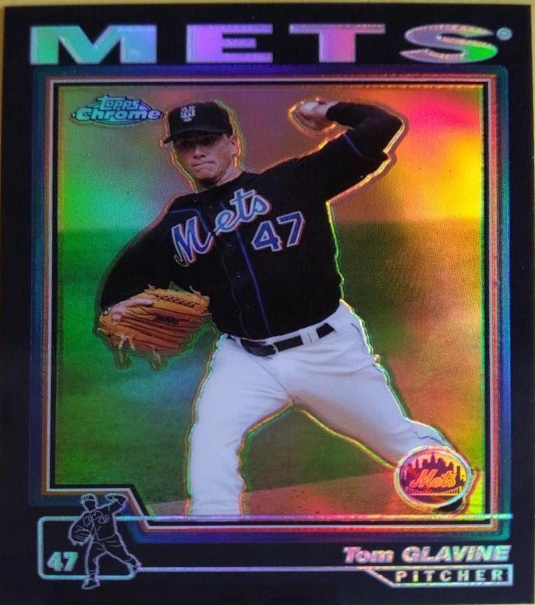 Tom Glavine [Black Refractor] #13