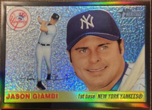 Jason Giambi [Black Retrofractor] #16