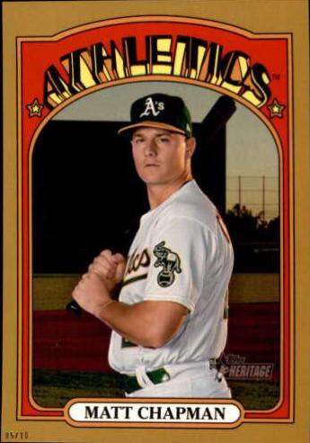 Matt Chapman [5x7 Gold] #123