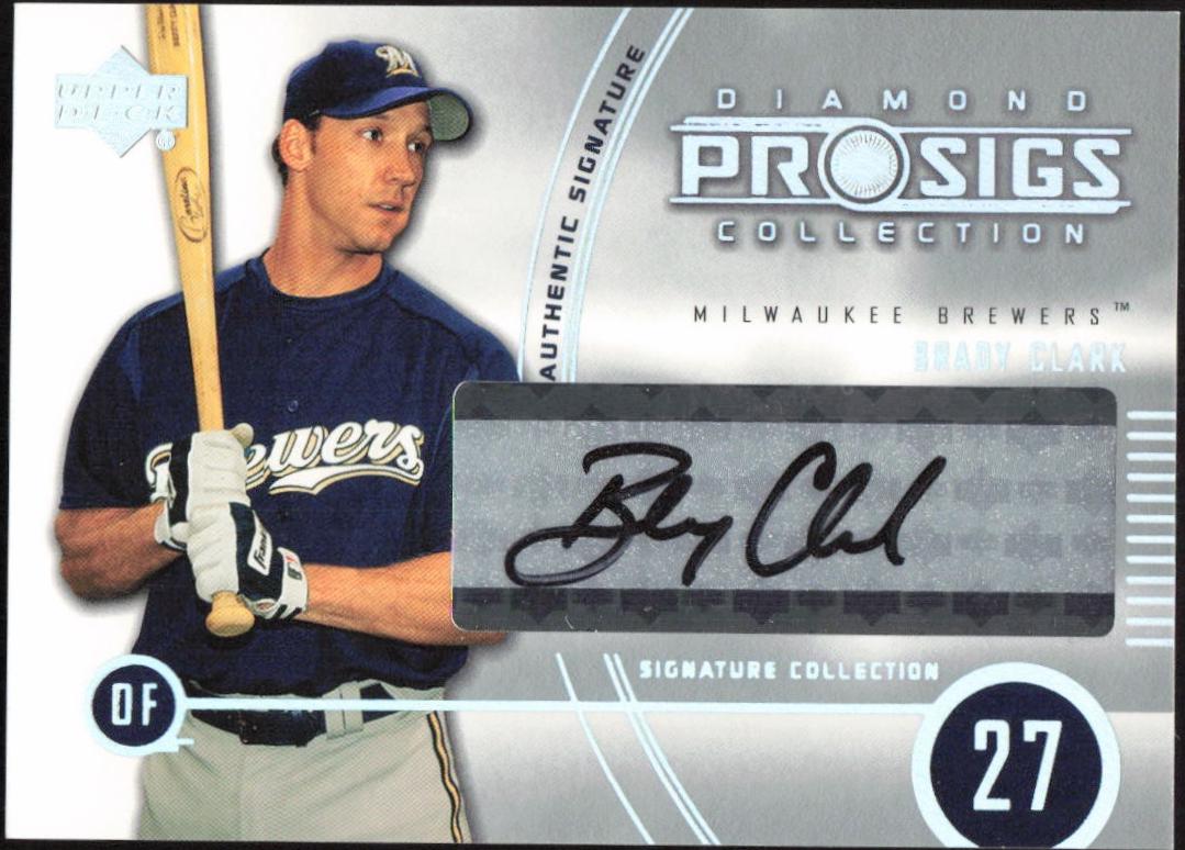 Brady Clark [Signature] #156